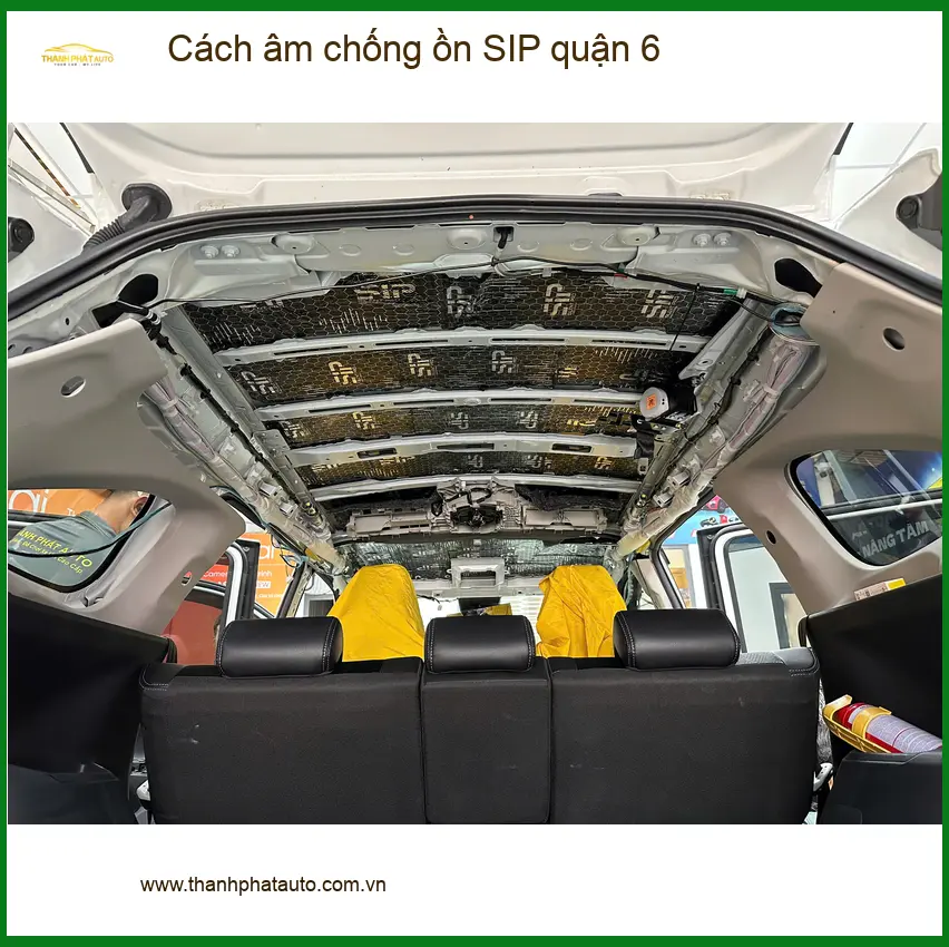 Nơi Thi Công Cách Âm Chống Ồn Ô Tô âm chống ồn SIP quận 6 - Giá Tốt TPHCM ảnh thực tế 3