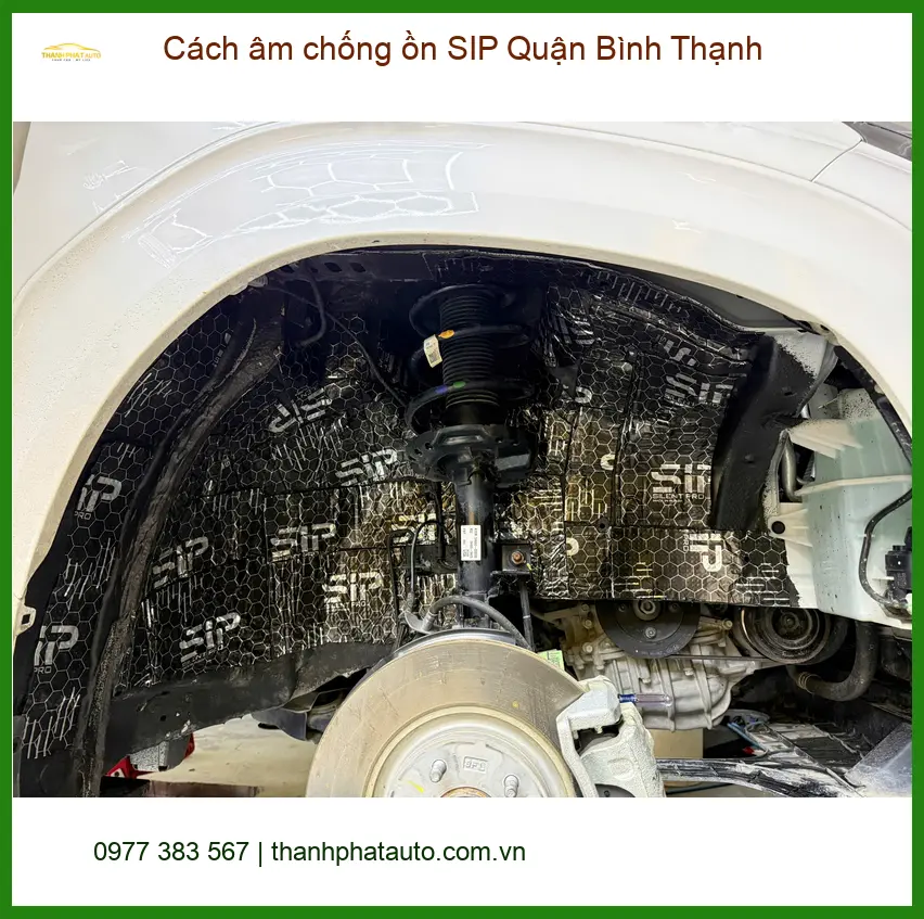Nơi Thi Công Cách Âm Chống Ồn Ô Tô âm chống ồn SIP Quận Bình Thạnh - Giá Tốt TPHCM