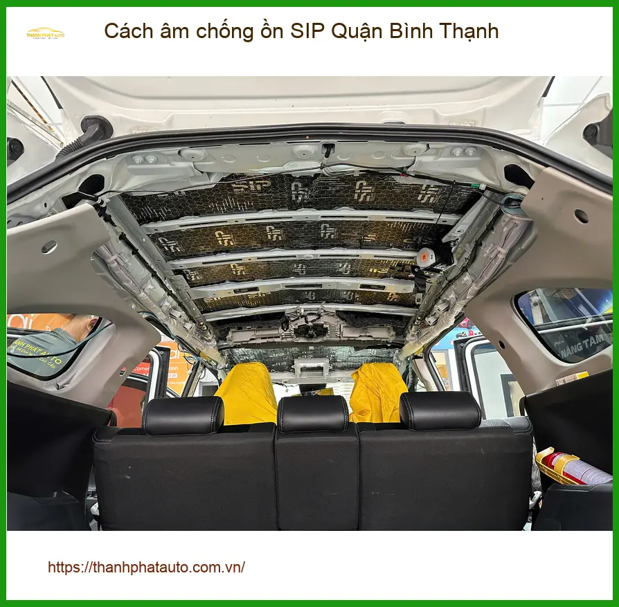 Nơi Thi Công Cách Âm Chống Ồn Ô Tô âm chống ồn SIP Quận Bình Thạnh - Giá Tốt TPHCM ảnh thực tế 2