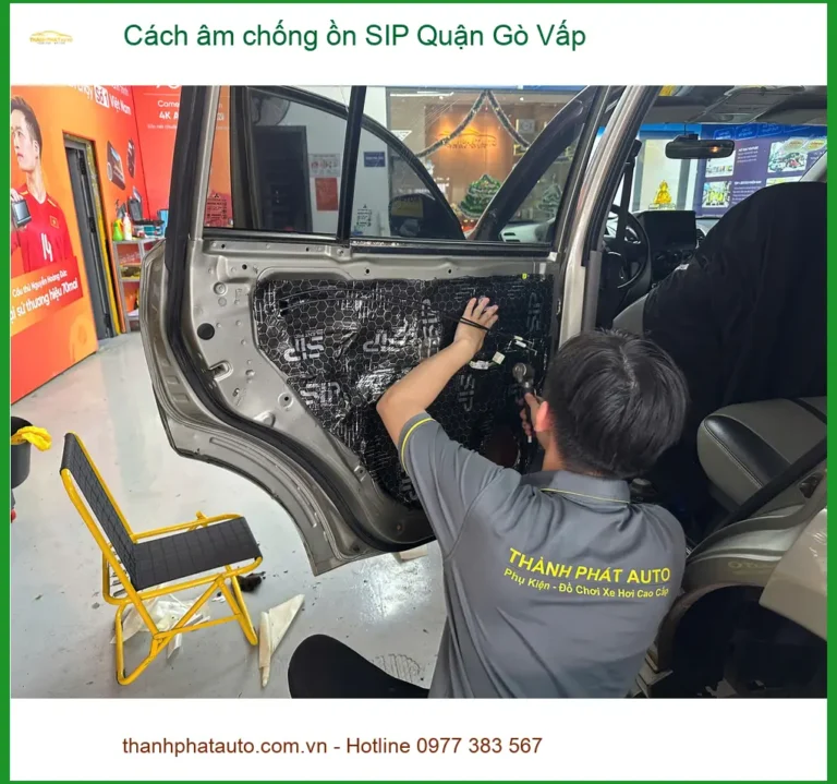 Nơi Thi Công Cách Âm Chống Ồn SIP Ô Tô Gò Vấp - Giá Tốt TPHCM