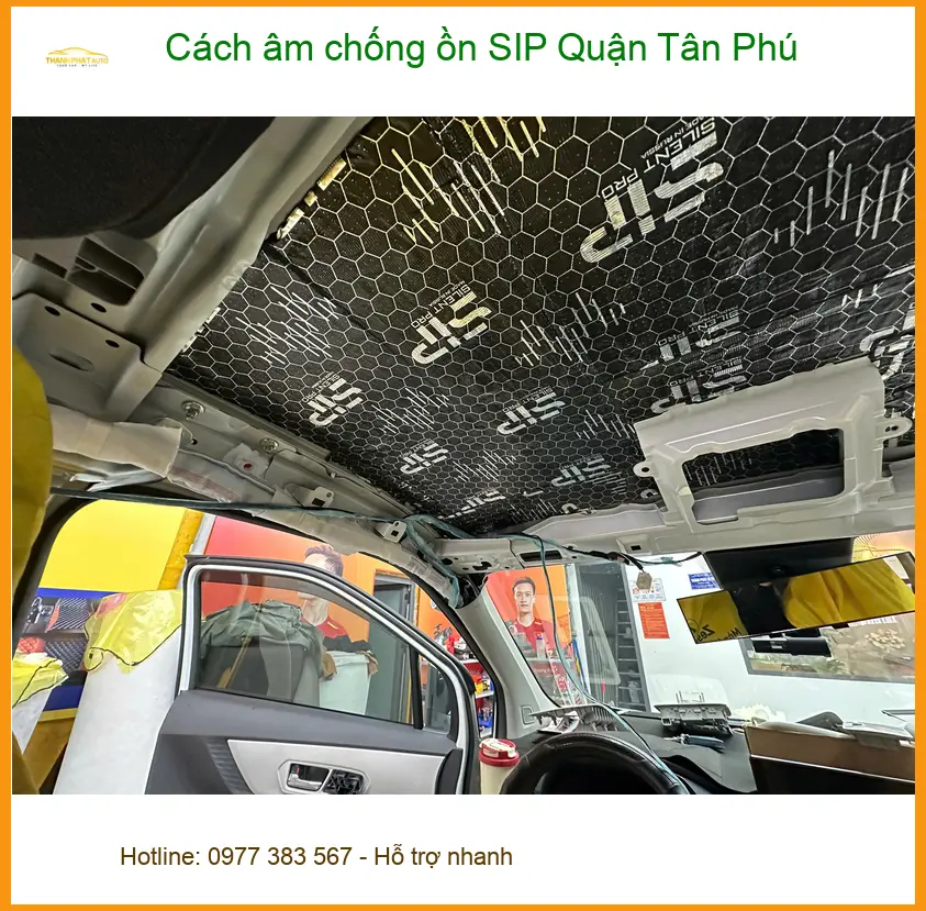 Cửa Hàng Thi Công Cách Âm Chống Ồn Ô Tô Tại Quận Tân Phú - Giá Tốt TPHCM