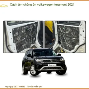 Cách âm chống ồn volkswagen teramont 2021
