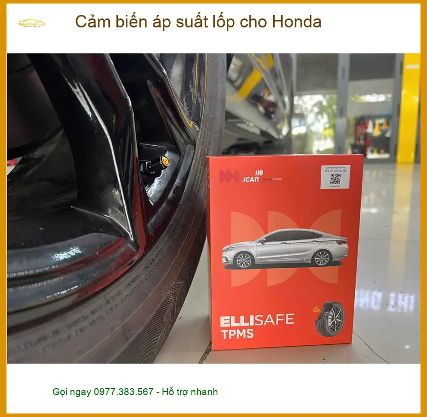 Anh Minh Khang lắp cảm biến áp suất lốp Honda CRV tại Quận 12 uy tín ảnh thực tế 2