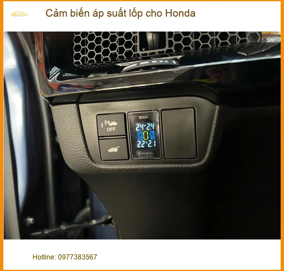 Anh Minh Khang lắp cảm biến áp suất lốp Honda CRV tại Quận 12 uy tín ảnh thực tế 4