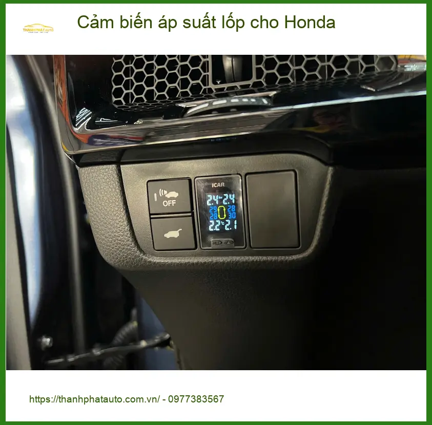 Chị Thảo lắp Cảm biến áp suất lốp cho Honda HR-V tại Quận 5 ảnh thực tế 4