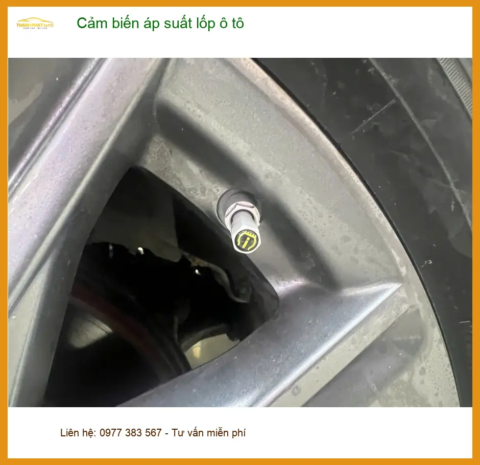 Anh Quang lắp cảm biến áp suất lốp ô tô cho Mazda CX-5 tại Hóc Môn ảnh thực tế 2