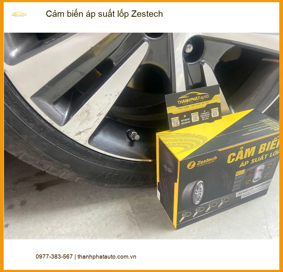 Anh Kiên lắp cảm biến áp suất lốp Zestech cho Hyundai Accent tại Quận 6 để lái xe an tâm hơn ảnh thực tế 4