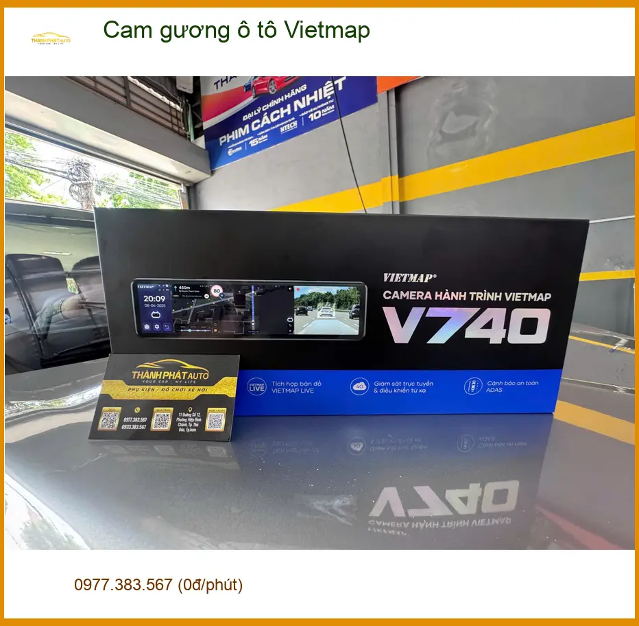 Chị Thùy lắp cam gương Vietmap cho Kia K3 tại Thủ Đức quan sát dễ hơn ảnh thực tế 5