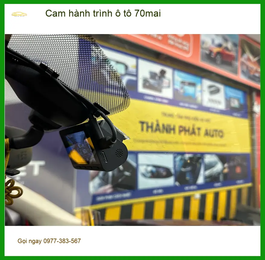 Chị Thảo lắp cam hành trình 70mai cho Hyundai Elantra ở Quận 7 để an tâm lái xe ảnh thực tế 2