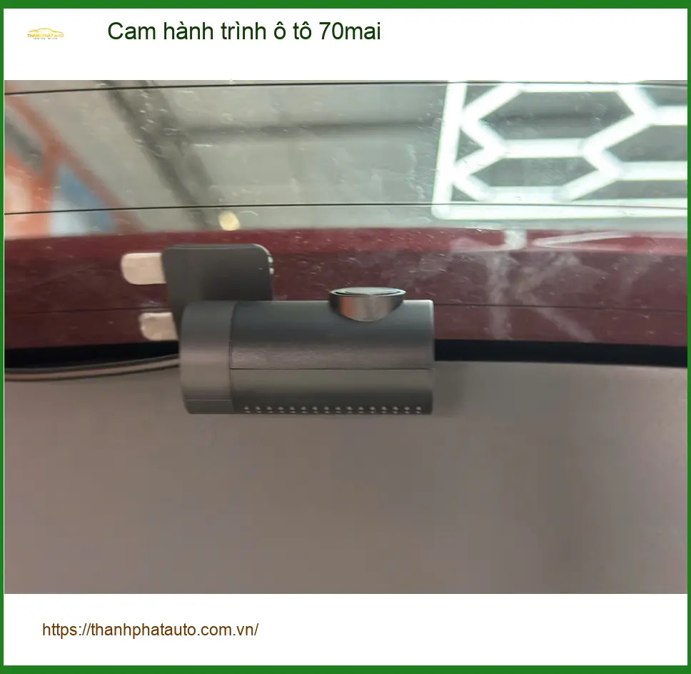 Chị Thảo lắp cam hành trình 70mai cho Hyundai Elantra ở Quận 7 để an tâm lái xe ảnh thực tế 4