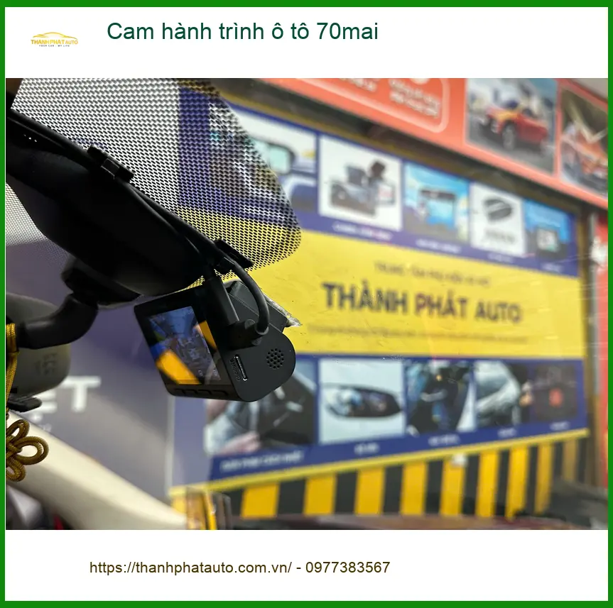 Anh Khải lắp Cam hành trình 70mai cho CRV tại Quận 1 cực nét ảnh thực tế 4