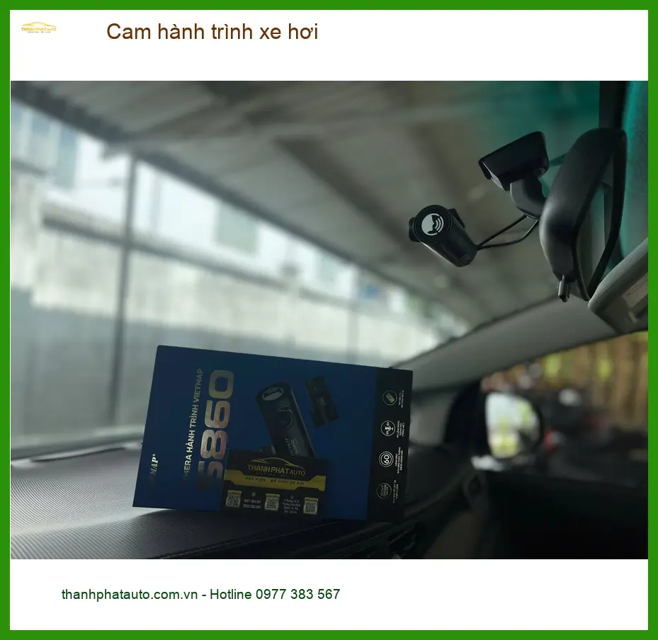 Chú Phước lắp cam hành trình xe hơi Hyundai Santa Fe tại Thủ Đức để an tâm hơn ảnh thực tế 3