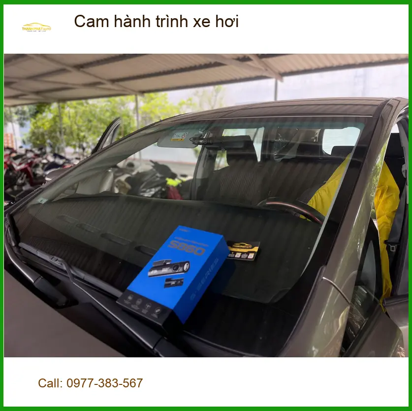 Chị Lan Anh lắp cam hành trình xe hơi Toyota Vios tại Bình Thạnh tránh rủi ro