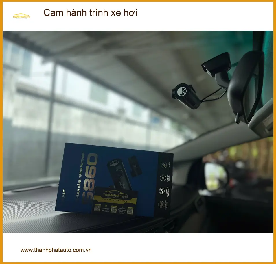 Chị Lan Anh lắp cam hành trình xe hơi Toyota Vios tại Bình Thạnh tránh rủi ro ảnh thực tế 3