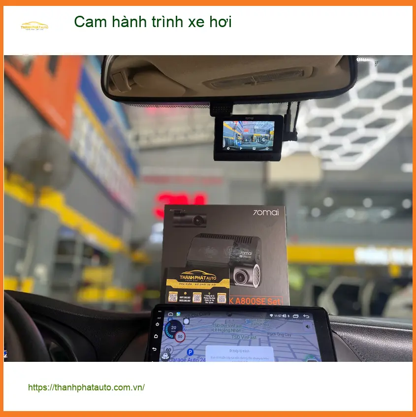 Anh Bình lắp cam hành trình chính hãng Ford Ranger tại Quận 12 an tâm