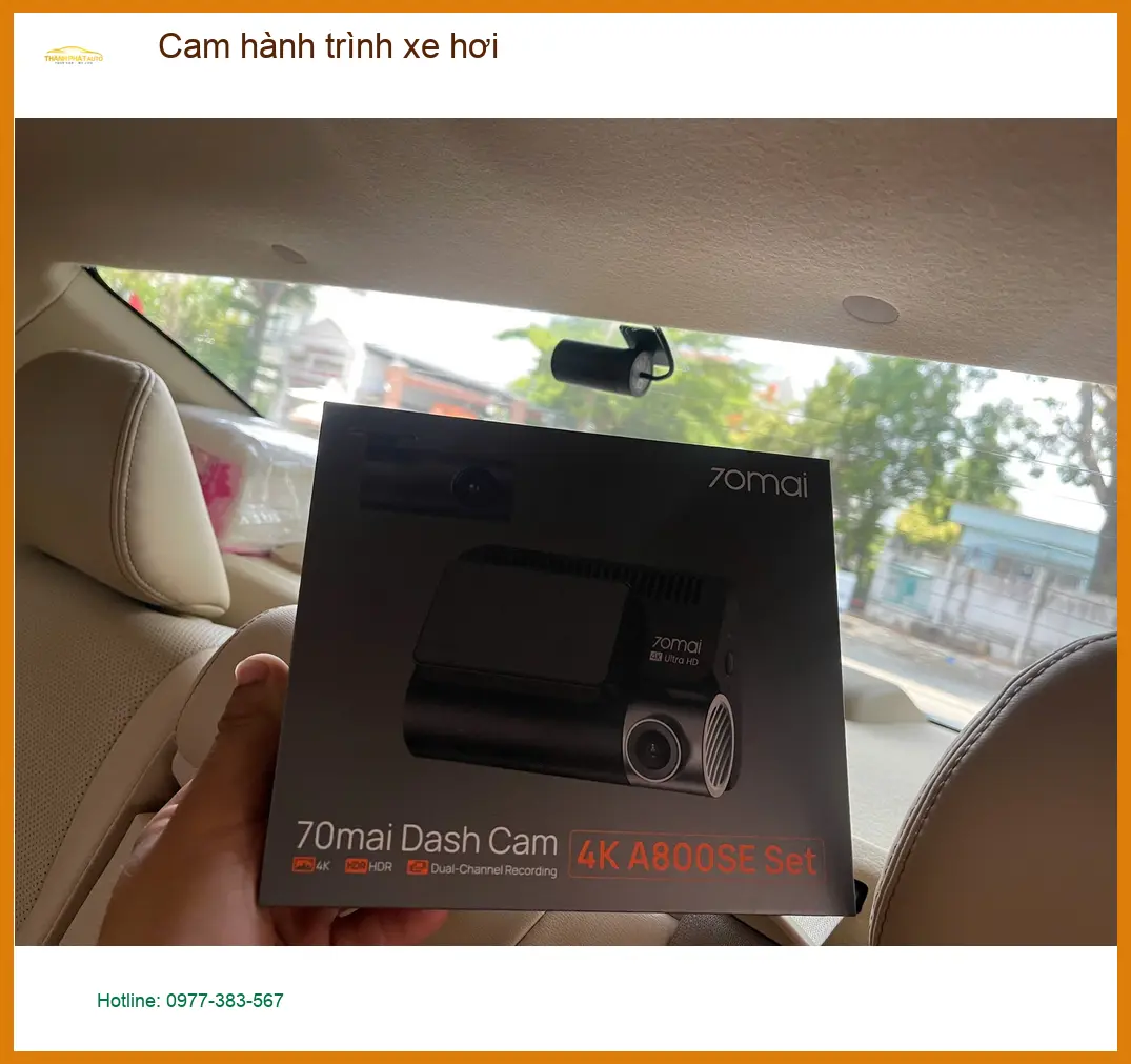 Anh Bình lắp cam hành trình chính hãng Ford Ranger tại Quận 12 an tâm ảnh thực tế 4