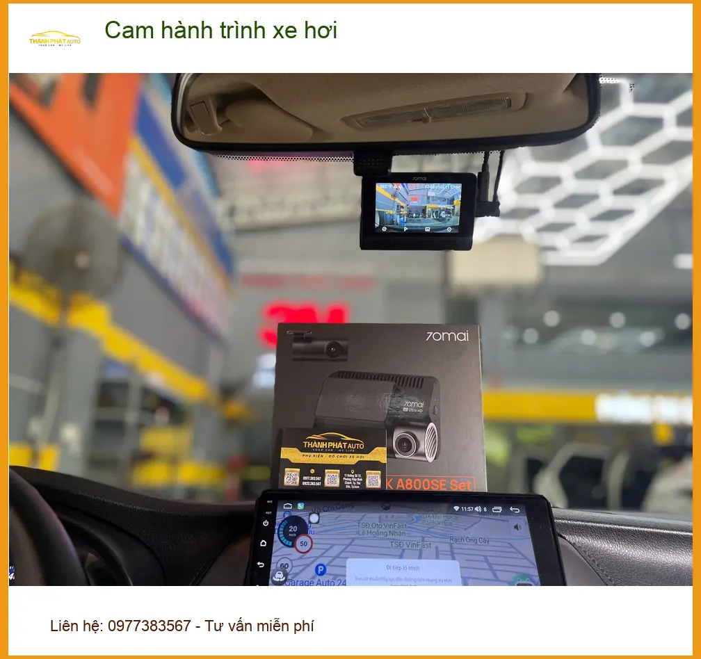 Chị Lan Anh lắp cam hành trình Suzuki XL7 tại Quận 2 để bảo vệ xe tốt hơn ảnh thực tế 4
