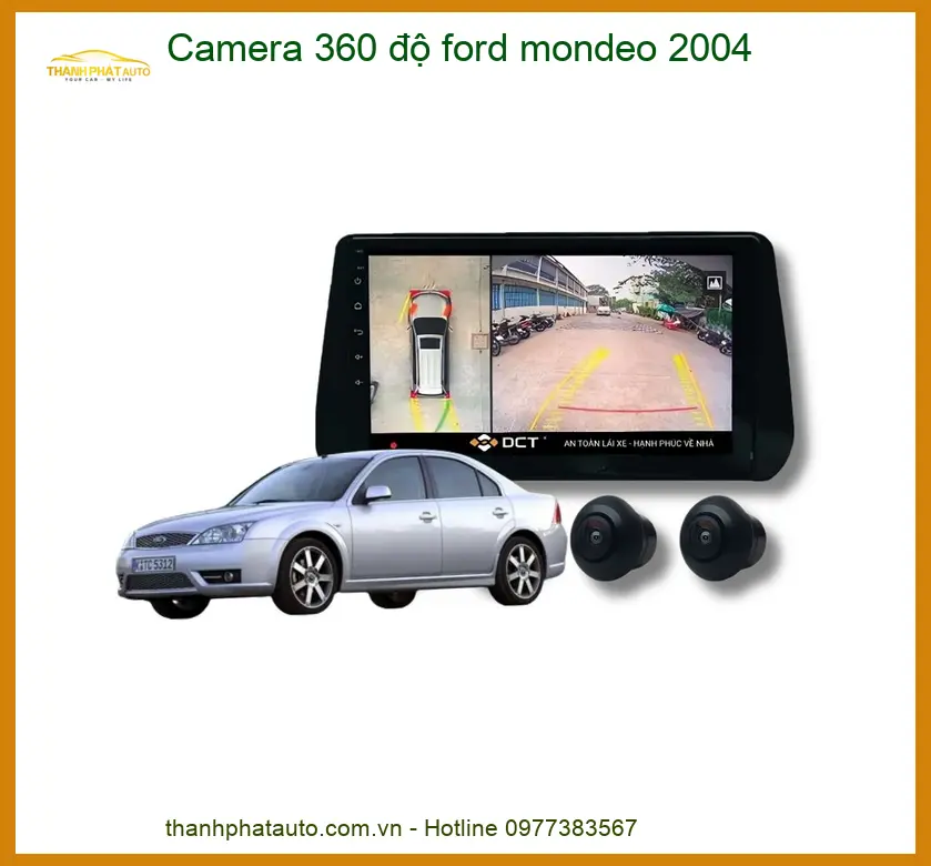 Camera 360 độ Ford Mondeo 2004 - Địa Chỉ Lắp Đặt Uy Tín TPHCM