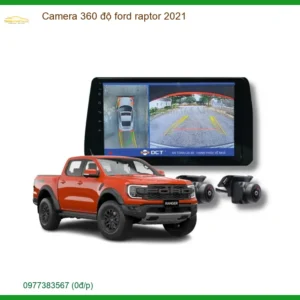 Camera 360 độ Ford Raptor 2021 - Trung Tâm Lắp Đặt Chính Hãng Uy Tín TPHCM