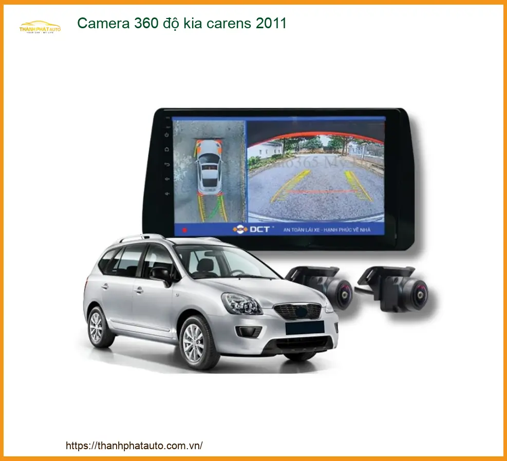 Camera 360 độ Safeview Kia Carens 2011 - Địa Chỉ Lắp Đặt Cao Cấp Uy Tín TPHCM