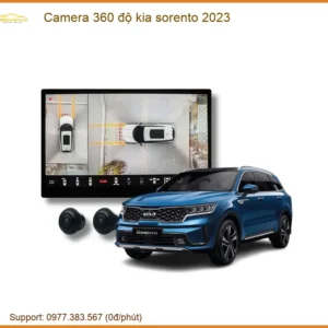Camera 360 độ Kia Sorento 2023 - Trung Tâm Lắp Đặt Uy Tín TPHCM