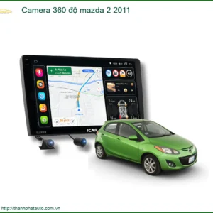 Camera 360 độ Mazda 2 2011 - Trung Tâm Lắp Đặt Chính Hãng Giá Tốt TPHCM