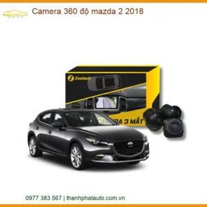 Camera 360 độ Mazda 2 2018 - Trung Tâm Lắp Đặt Phụ Kiện Ô Tô Chính Hãng TPHCM