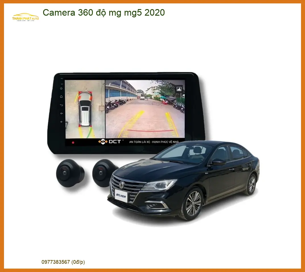 Camera 360 độ MG MG5 2020 - Địa Chỉ Lắp Đặt Camera 360 Chính Hãng TPHCM