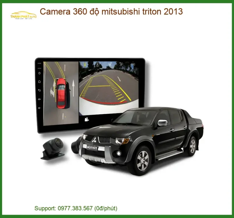 Camera 360 độ Mitsubishi Triton 2013