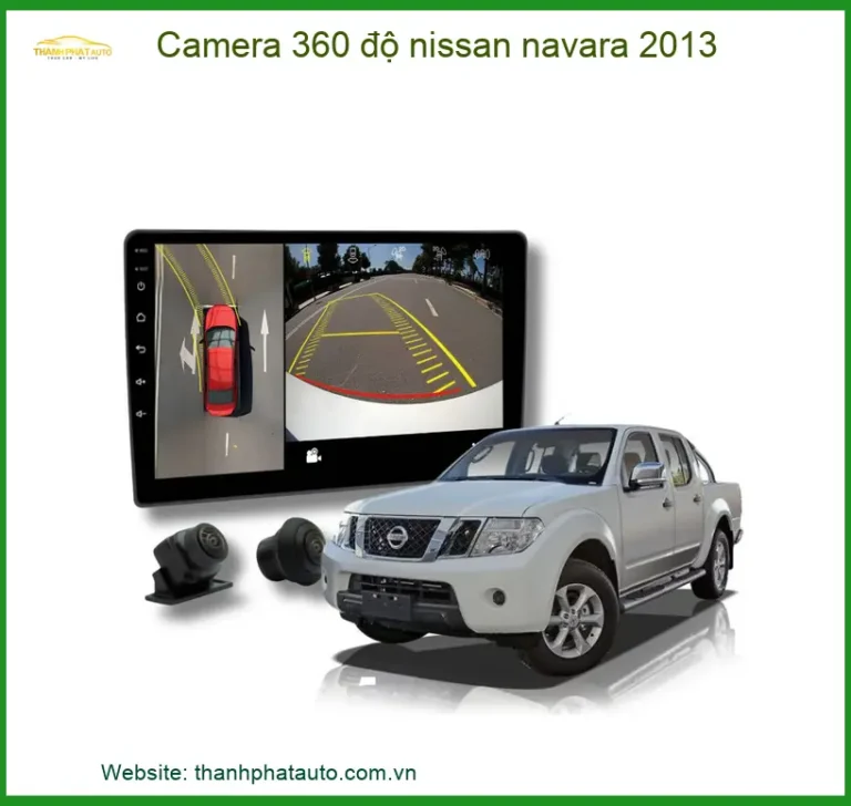 Camera 360 độ Nissan Navara 2013 - Trung Tâm Lắp Đặt Uy Tín TPHCM