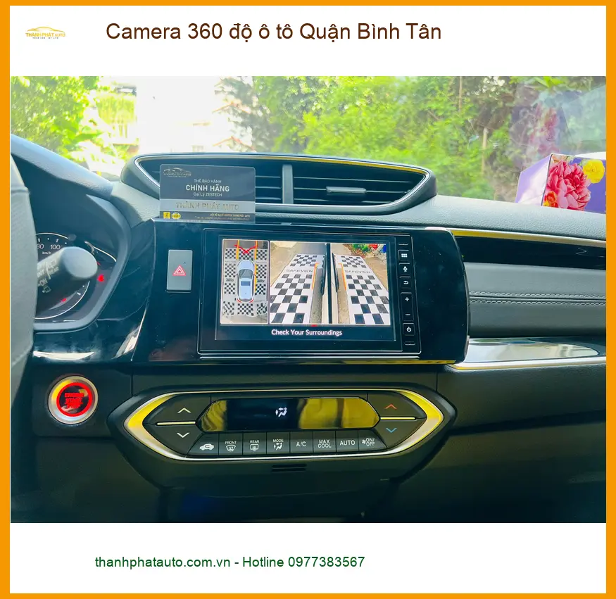 Trung Tâm Lắp Camera 360 Độ Ô Tô tại Quận Bình Tân - Lắp Đặt Uy Tín TPHCM ảnh thực tế 3