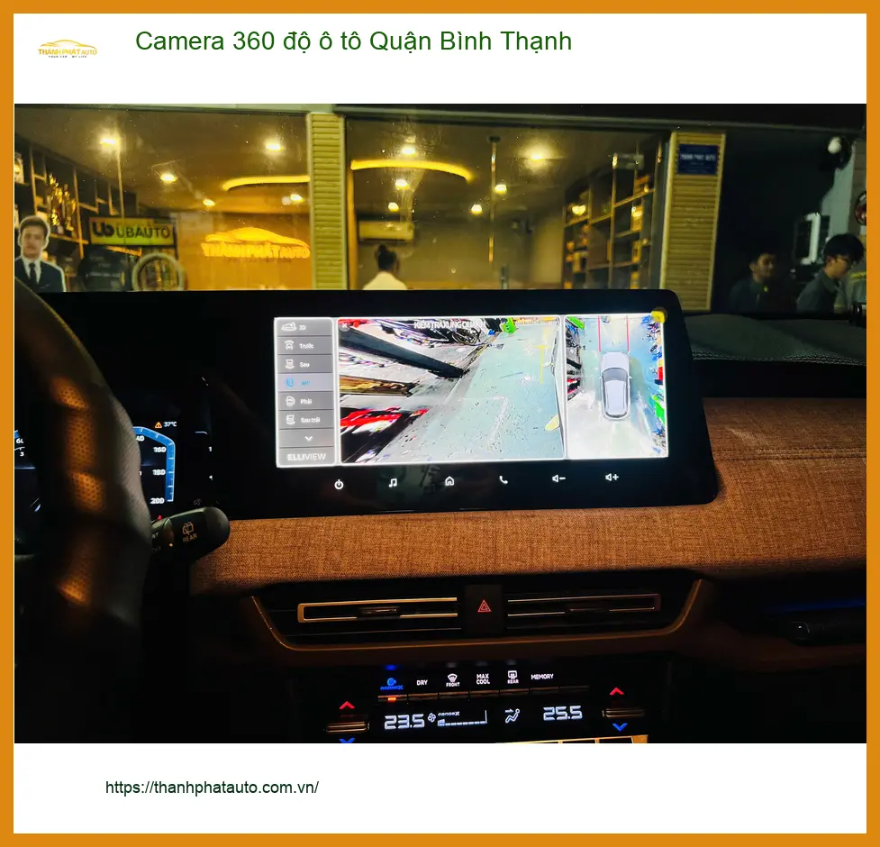 Cửa Hàng Gắn Camera 360 Độ Ô Tô tại Quận Bình Thạnh - Nâng Cấp Chính Hãng ảnh thực tế 2