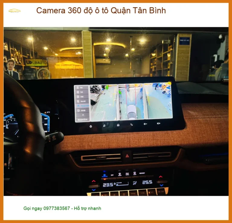 Nơi Lắp Camera 360 Độ Ô Tô Xe Hơi độ ô tô Quận Tân Bình - Chính Hãng