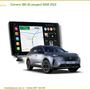 Camera 360 độ Peugeot 5008 2022 - Trung Tâm Lắp Đặt Chính Hãng TPHCM