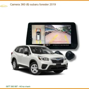 Camera 360 Độ Subaru Forester 2019 - Trung Tâm Lắp Đặt Uy Tín TPHCM