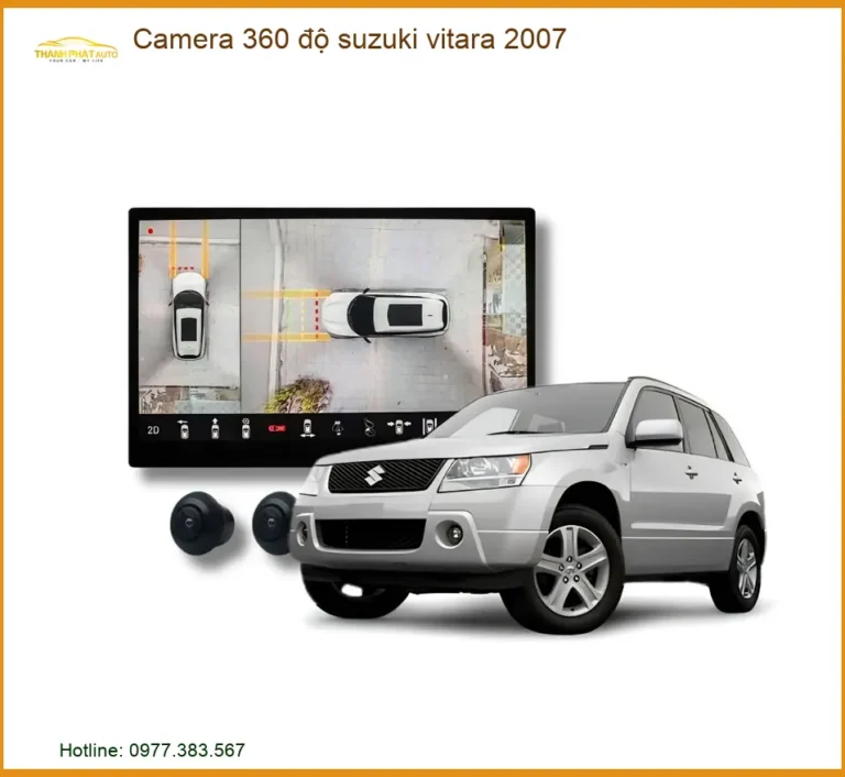 Camera 360 độ Suzuki Vitara 2007 - Trung Tâm Lắp Đặt Chính Hãng TPHCM
