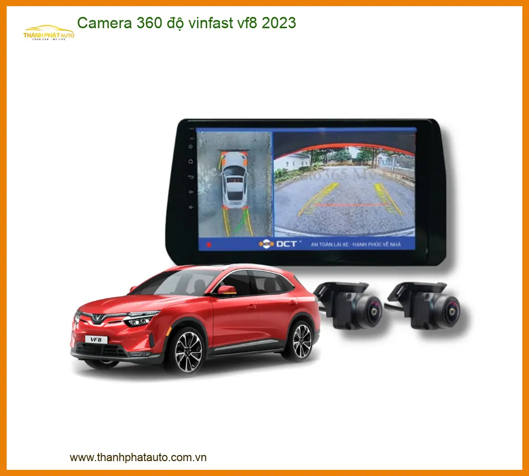 Camera 360 độ VinFast VF8 2023 - Trung Tâm Gắn Chính Hãng TPHCM