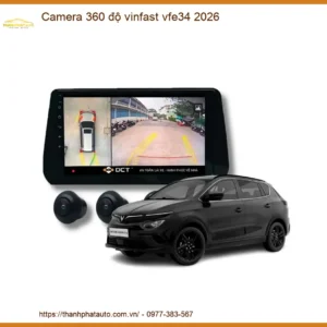 Camera 360 độ Vinfast VF e34 - Trung Tâm Lắp Đặt Uy Tín TPHCM