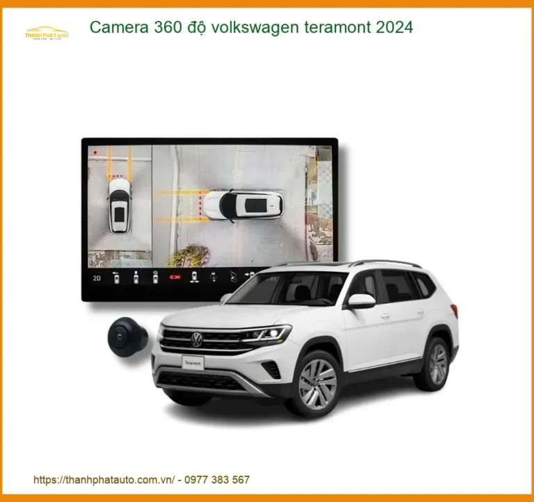 Camera 360 độ Volkswagen Teramont 2024 - Địa Chỉ Lắp Đặt Chính Hãng TPHCM