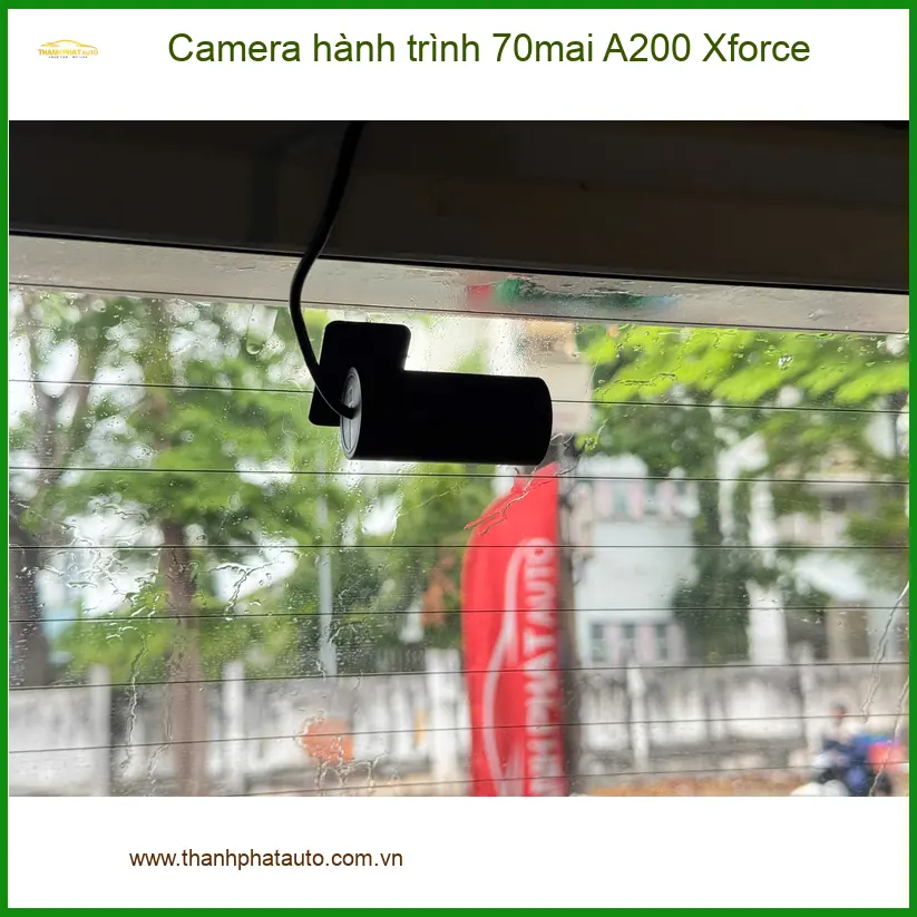 Anh Việt lắp Camera hành trình 70mai A200 Xforce cho xe ở Quận 7