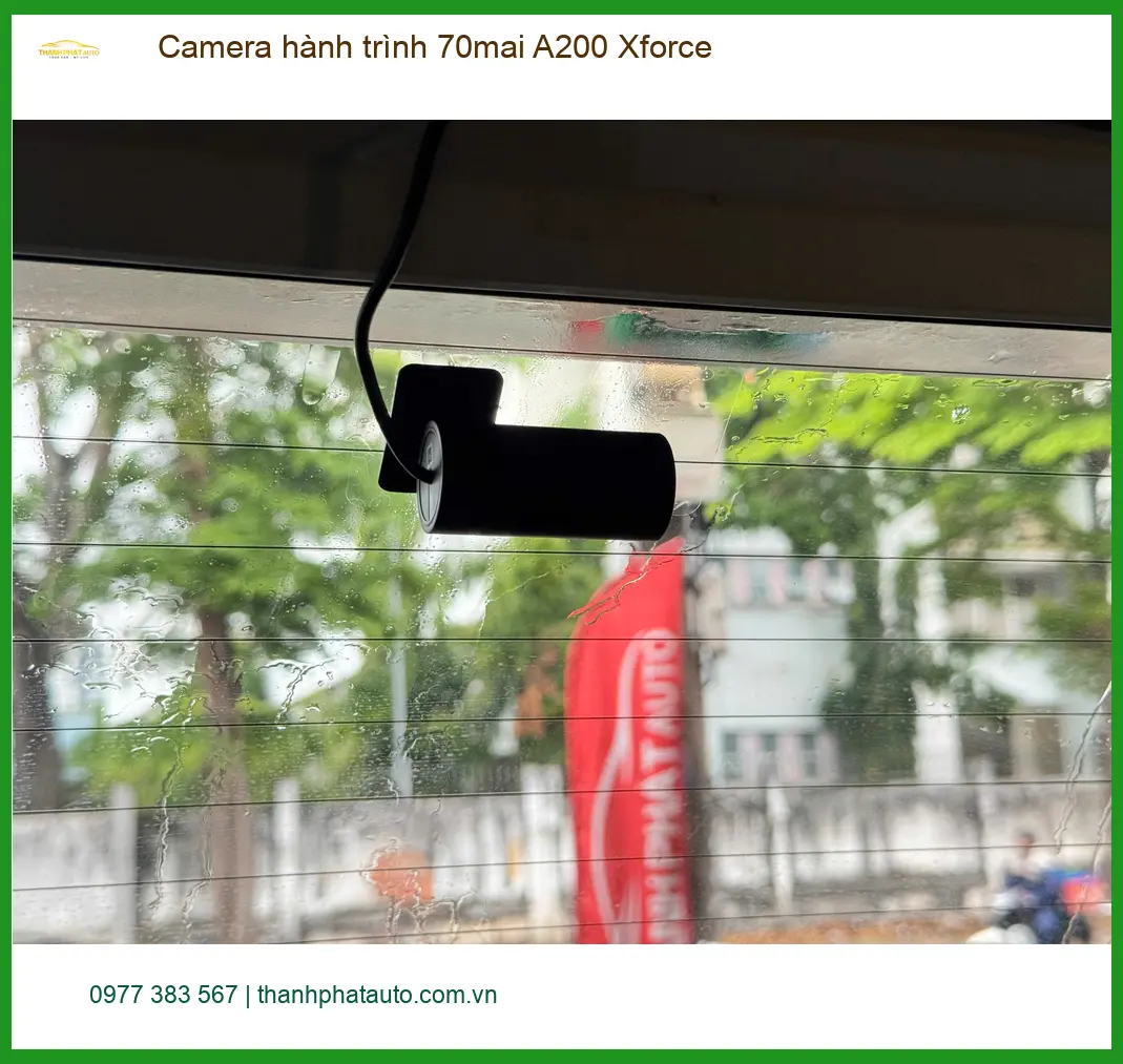 Anh Hưng lắp Camera hành trình 70mai A200 Xforce cho Toyota Fortuner tại Tân Bình ảnh thực tế 2