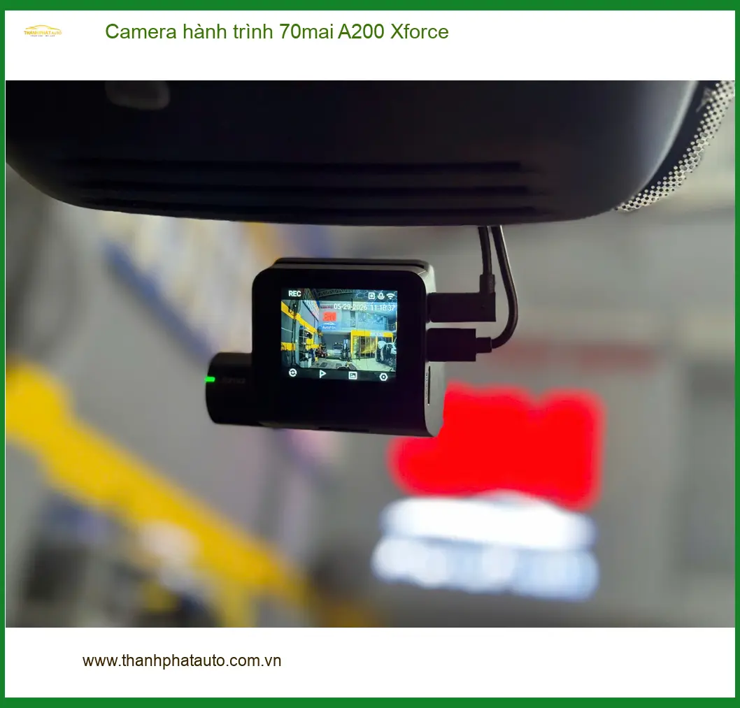 Anh Việt lắp Camera hành trình 70mai A200 Xforce cho xe ở Quận 7 ảnh thực tế 5