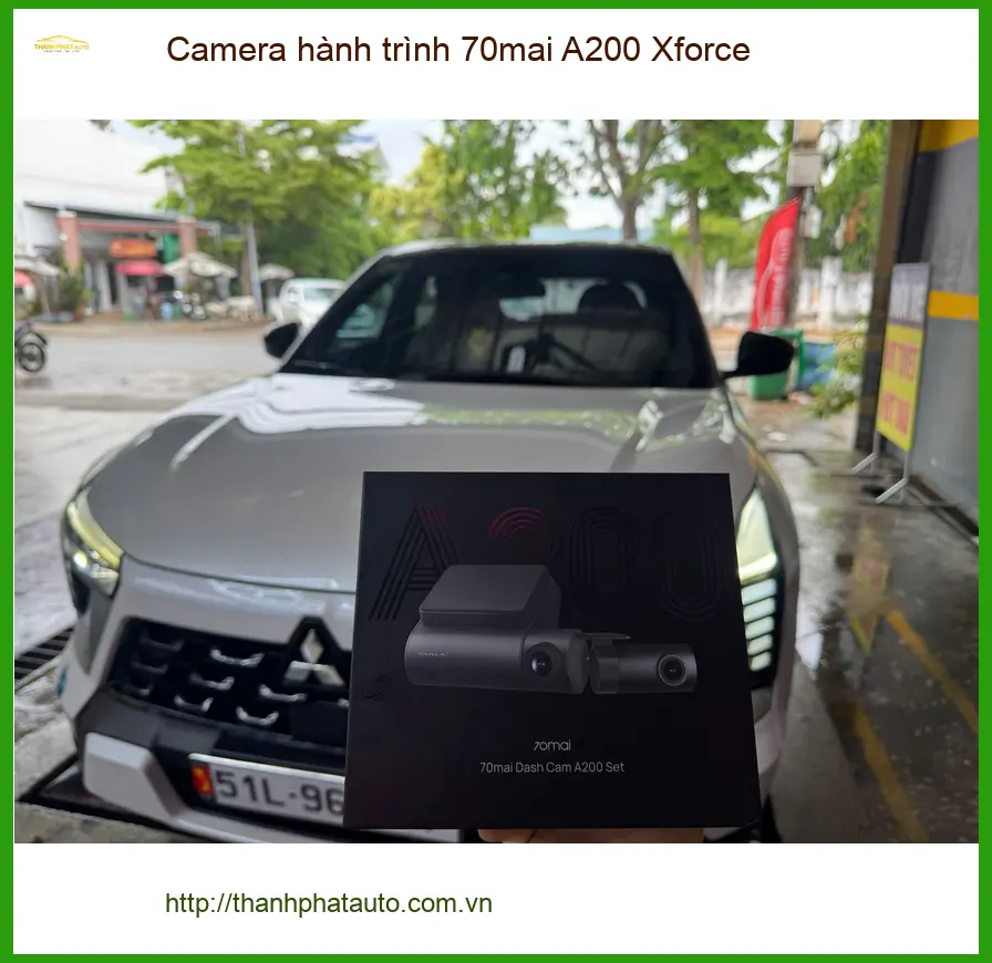Chị Hà lắp Camera hành trình 70mai A200 Xforce cho Honda Civic ở Quận 6 ảnh thực tế 2