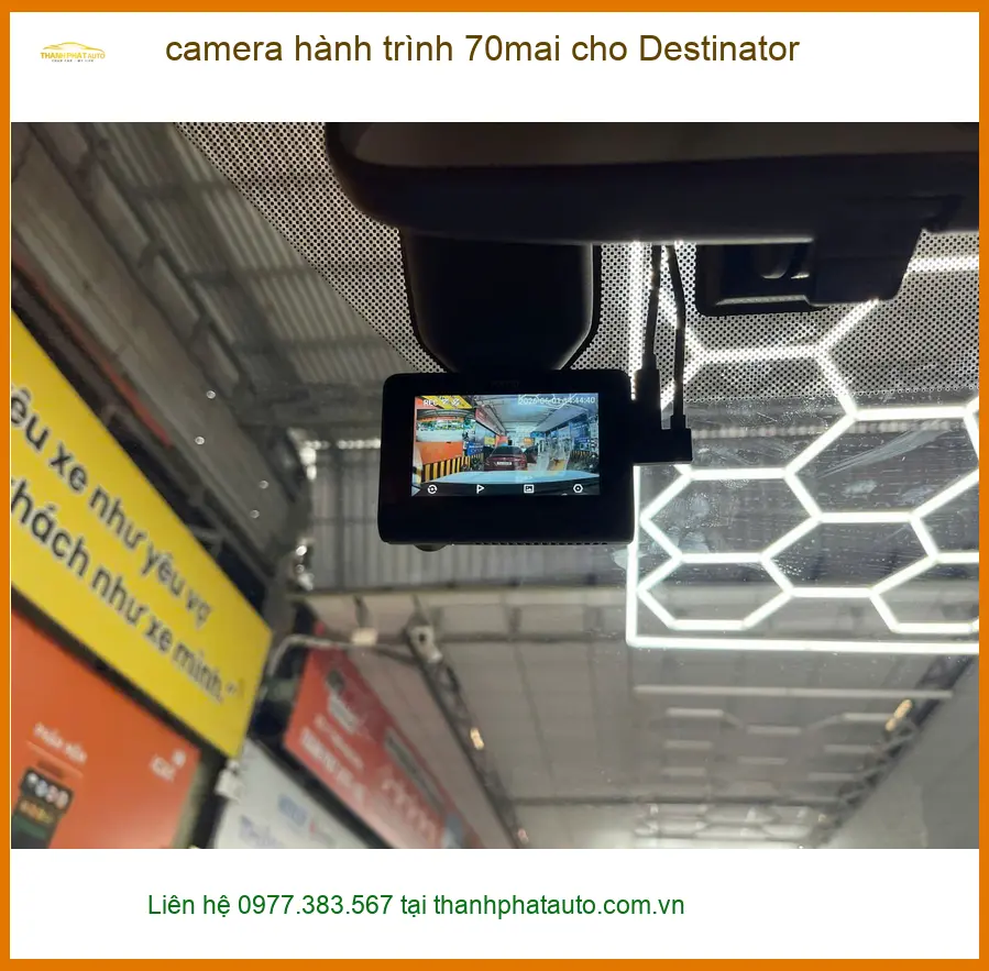Anh Huy lắp camera hành trình 70mai cho Honda CRV tại Quận 12 để bảo vệ xe ảnh thực tế 2