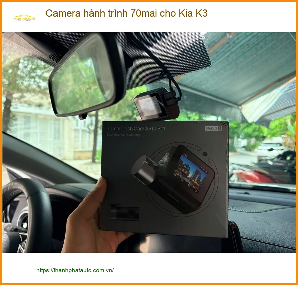 Anh Dũng lắp Camera hành trình 70mai cho Kia K3 ở Quận Tân Bình ảnh thực tế 2