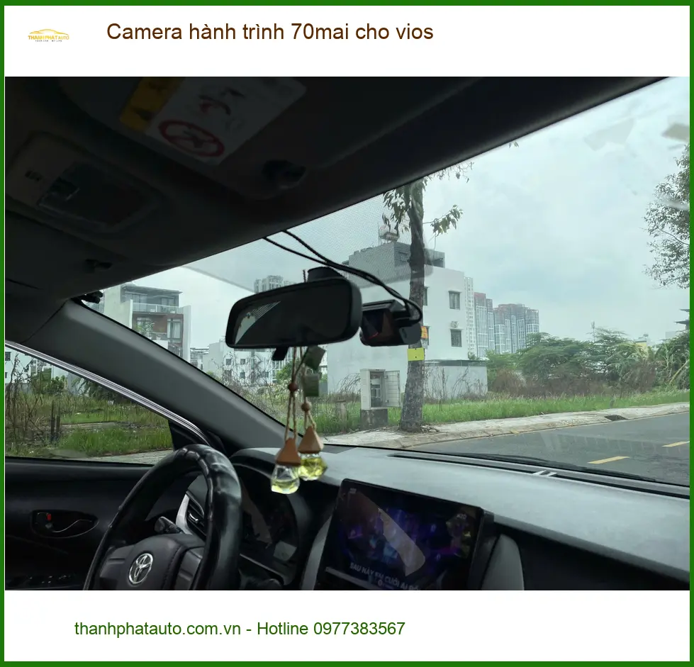 Chị Lan Anh lắp camera 70mai cho Vios Quận 10, an tâm mọi hành trình. ảnh thực tế 2