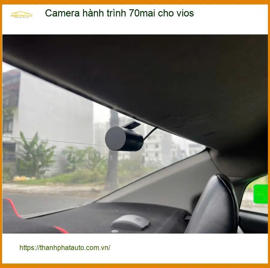 Anh Khải lắp Camera hành trình 70mai cho Vios ở Bình Tân để an tâm ảnh thực tế 2