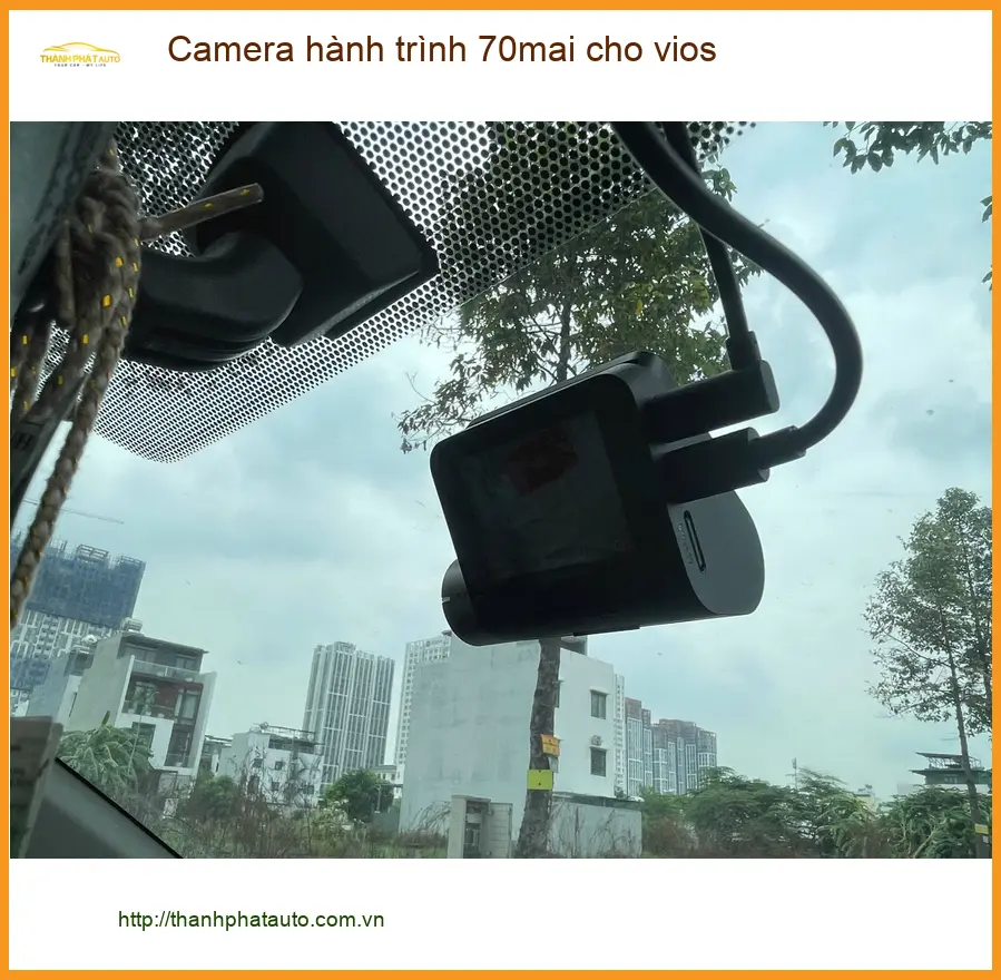 Anh Khải lắp Camera hành trình 70mai cho Vios ở Bình Tân để an tâm ảnh thực tế 3