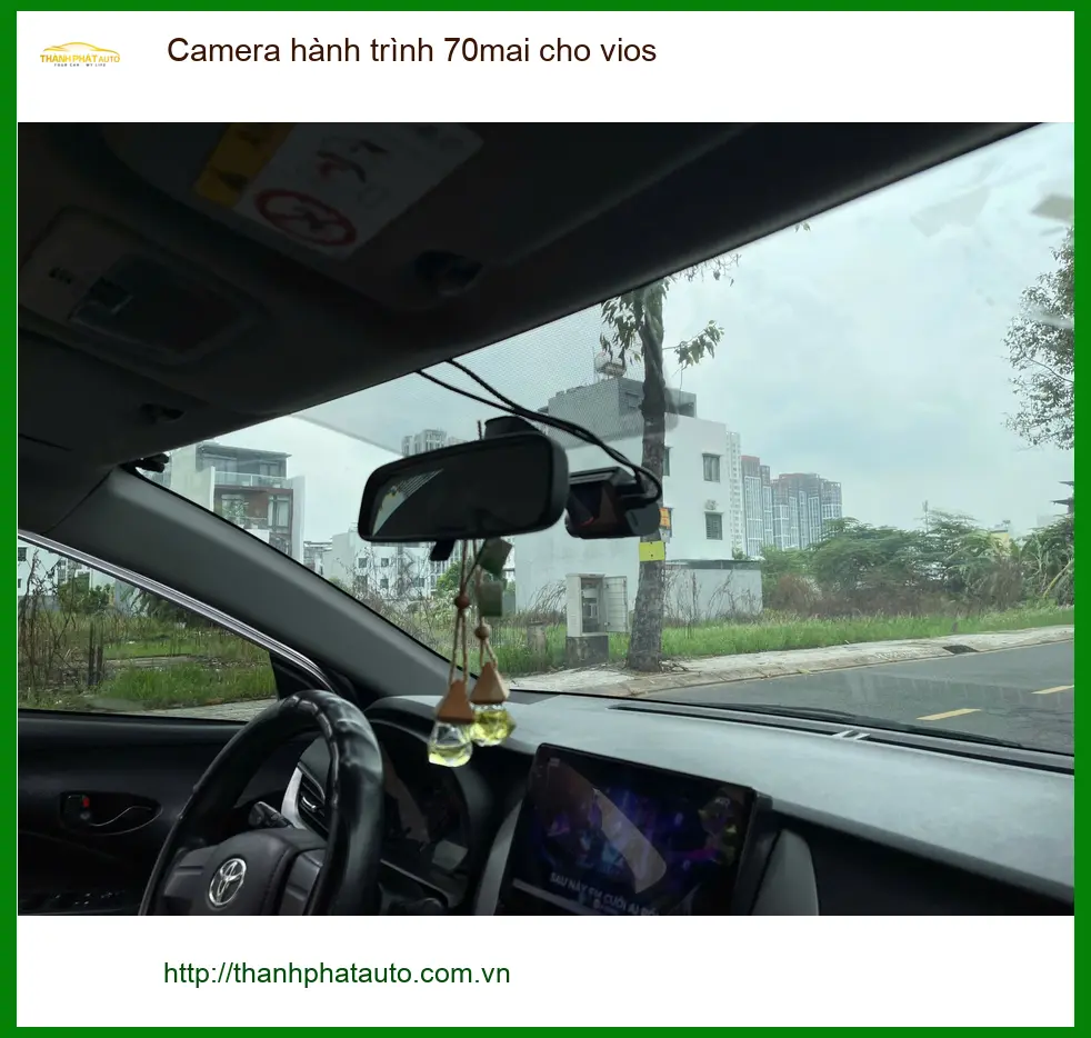 Anh Khải lắp Camera hành trình 70mai cho Vios ở Bình Tân để an tâm ảnh thực tế 4