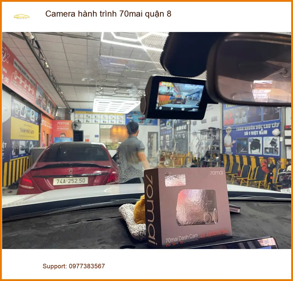 Nơi Lắp Camera Hành Trình Ô Tô hành trình 70mai quận 8 - Giá Tốt TPHCM ảnh thực tế 2